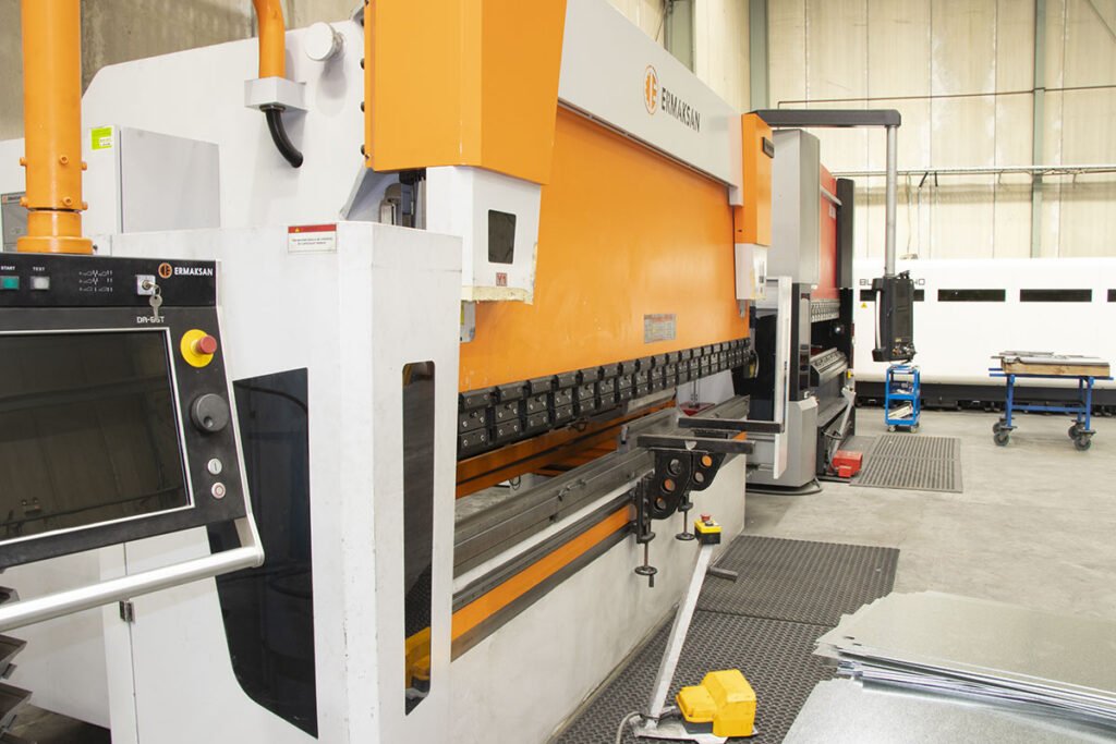 Ermaksan CNC Press Brake with Sheet Metal