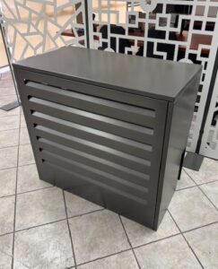 Air conditioner shroud cover