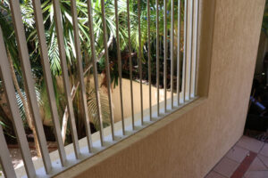 Louvre Screen on Balcony